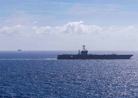 ناو «ترومن» با خفت دریای سرخ را ترک کرد