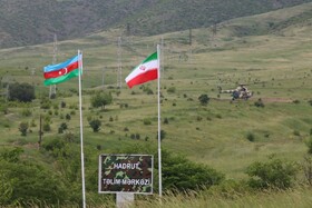 اجرای عملیات نیروهای مکانیزه، هوابرد و پیاده در رزمایش مشترک ایران و جمهوری آذربایجان
