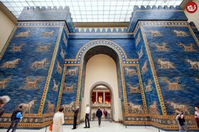 ببینید/ این بنای تاریخی و رنگارنگ، یادگار کوروش بزرگ در عراق است