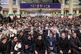 مراسم بزرگداشت شهید رئیسی و شهدای خدمت با حضور رهبر انقلاب