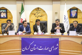 جلسه شورای مهارت استان کرمان