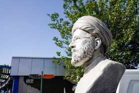 رونمایی سردیس شهید رئیسی در میدان پاستور تهران