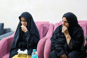 دیدار محمدرضا عارف، معاون اول رئیس جمهور با خانواده جانباختگان و مصدومان حادثه دلخراش انفجار و آتش‌سوزی بندر شهید رجایی بندرعباس