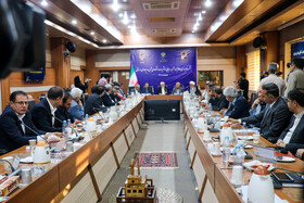 نشست بررسی حادثه بندر شهید رجایی و تاثیرات اقتصادی آن در ابعاد ملی و استانی با حضور معاون اول رئیس جمهور