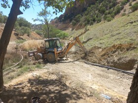 اصلاح بیش از ۲۵۰۰ متر از شبکه توزیع آب شهرستان دنا / شناسایی ۱۱۰۰ انشعاب غیرمجاز