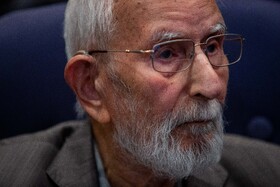 محمّدعلی موحّد، عضو پیوستهٔ فرهنگستان زبان و ادب فارسی در آیین ملی اهدای جایزه علامه طباطبایی