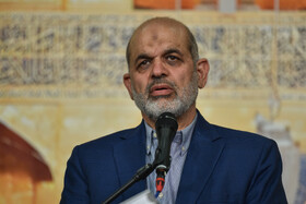 سخنرانی سردار احمد وحیدی وزیر کشور دولت سیزدهم در مراسم سالگرد شهادت شهدای خدمت در اصفهان