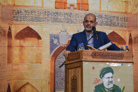سخنرانی سردار احمد وحیدی وزیر کشور دولت سیزدهم در مراسم سالگرد شهادت شهدای خدمت در اصفهان
