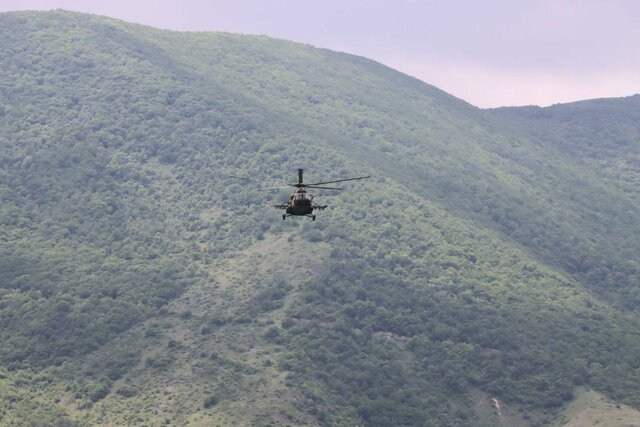 اجرای عملیات نیروهای مکانیزه، هوابرد و پیاده در رزمایش مشترک ایران و جمهوری آذربایجان