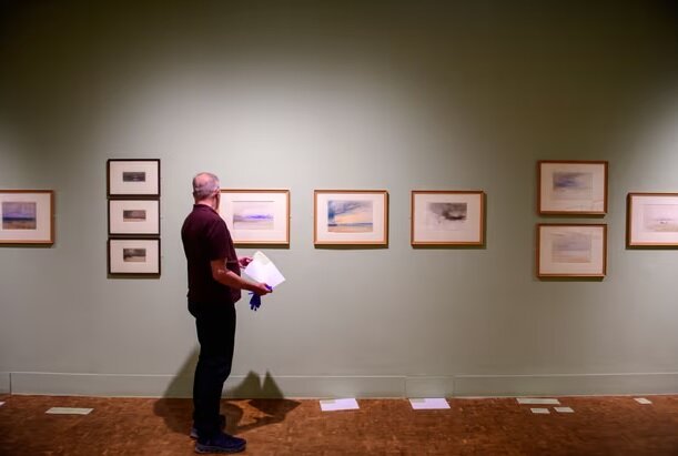 نمایشگاهی برای آبرنگهای نقاش بزرگ منظره