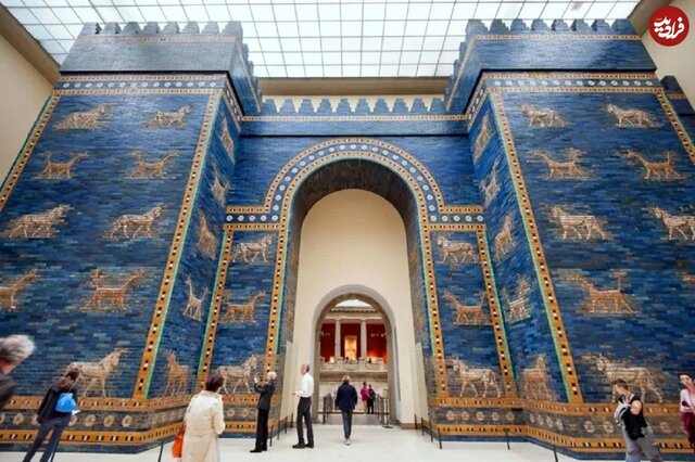 ببینید/ این بنای تاریخی و رنگارنگ، یادگار کوروش بزرگ در عراق است