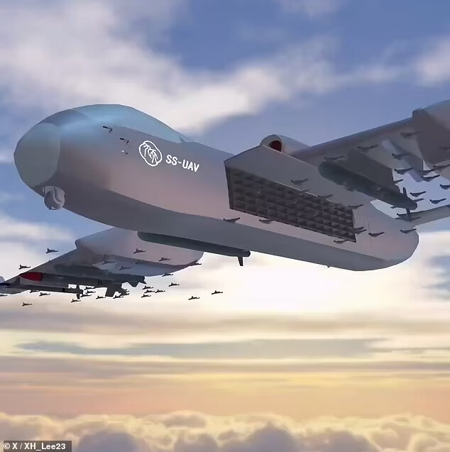 «پهپاد مادر»؛ شلیک همزمان ۱۰۰ پهپاد انتحاری چینی در عرض چند ثانیه