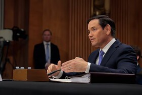 روبیو: آمریکا از کشورها می‌خواهد فلسطینی‌ها را داوطلبانه بپذیرند