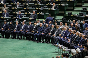 ویدیو/ مراسم پاسداشت شهدای خدمت با حضور سران سه قوه در مجلس