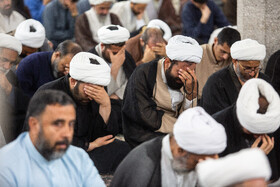 مراسم بزرگداشت شهدای خدمت در مدرسه فیضیه قم