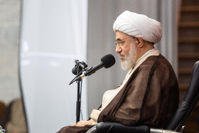 سخنرانی آیت الله اراکی در مراسم بزرگداشت شهدای خدمت در مدرسه فیضیه قم
