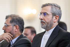 علی باقری، دبیر شورای راهبردی روابط خارجی در مراسم گرامیداشت اولین سالگرد شهادت حسین امیرعبداللهیان