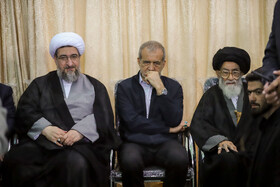 برگزاری آیین گرامیداشت شهدای خدمت در تبریز با حضور سرزده رئیس‌جمهور
