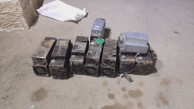 ۸ دستگاه ماینر ساختمان چهارطبقه را به آتش کشید