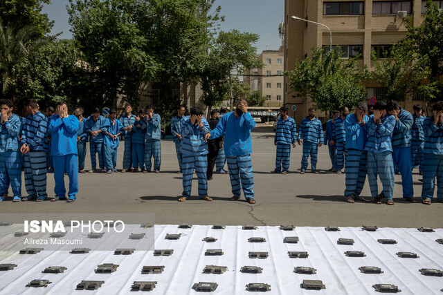 دستگیری ۱۱۹ تبعه غیرمجاز و کشف سلاح جنگی در خاش