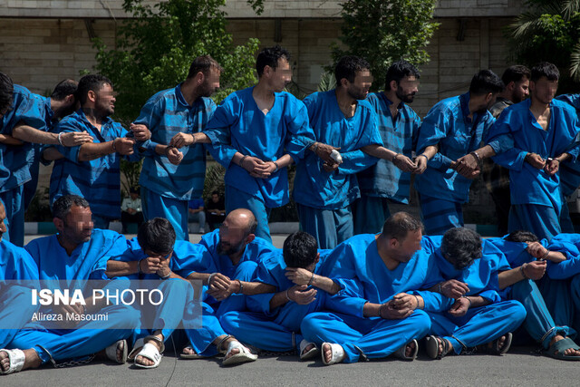 عکس آرشیوی است بازداشت بیش از ۶۰ سارق و معتاد ولگرد در یزد طی هفته اخیر