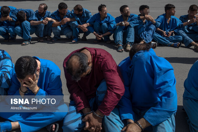 عکس از آرشیو دستگیری ۲۸۵۰ تبعه بیگانه غیرمجاز در خوزستان