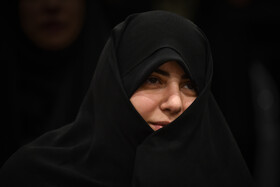 ریحانه سادات رئیسی فرزند شهید سید ابراهیم رئیسی