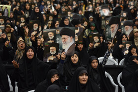 اجتماع بانوان به مناسبت سالگرد شهادت شهدای خدمت - اصفهان