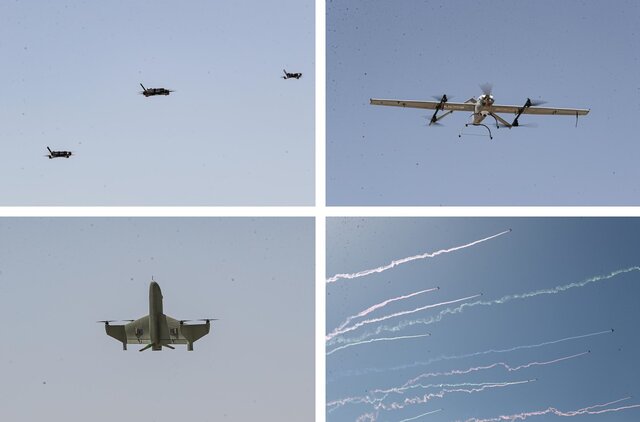 رونمایی از سه سامانه پهپادی در سازمان رزم نیروی زمینی ارتش رونمایی از سه سامانه پهپادی در سازمان رزم نیروی زمینی ارتش