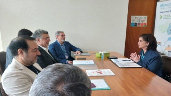 دیدار و گفتوگوی وزیر بهداشت کشورمان با دبیرکل سازمان جهانی بهداشت