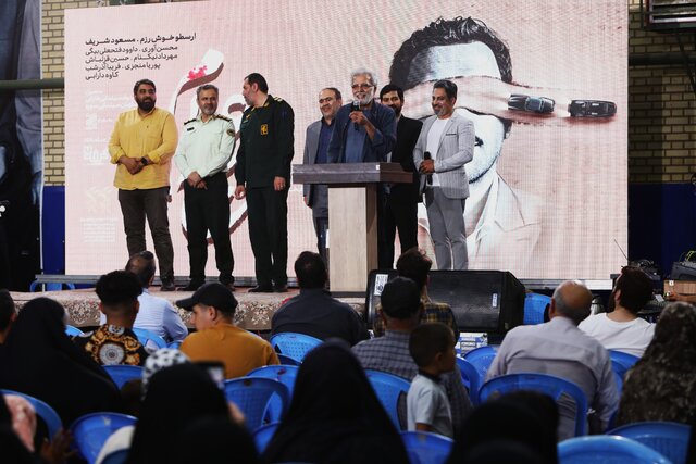 افتتاحیه «صبح اعدام » در زادگاه حاج طیب افتتاحیه «صبح اعدام » در زادگاه حاج طیب