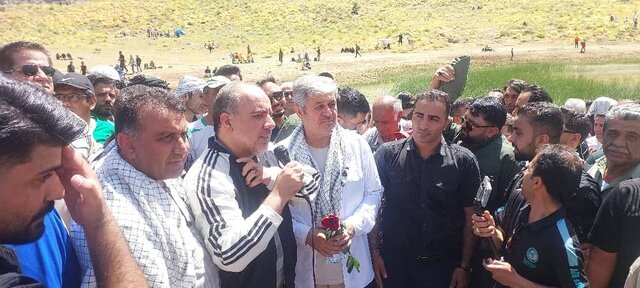 همایش پیادهروی به مناسبت آزادسازی خرمشهر در کوه گل سی سخت برگزار شد