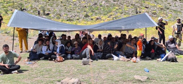 همایش پیادهروی به مناسبت آزادسازی خرمشهر در کوه گل سی سخت برگزار شد