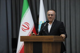 سخنرانی حمید شکری خانقاه، استاد دانشگاه در همایش گرامیداشت هفته روابط عمومی در آذربایجان شرقی