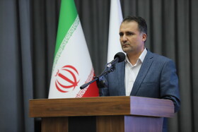سخنرانی امیر کریمزاد شریفی، عضو شورای هماهنگی روابط عمومی استان آذربایجان شرقی در همایش گرامیداشت هفته روابط عمومی - آذربایجان شرقی