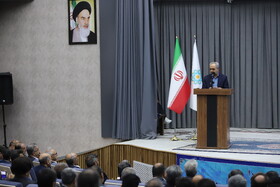 سخنرانی بهرام سرمست، استاندار آذربایجان شرقی در همایش گرامیداشت هفته روابط عمومی در آذربایجان شرقی