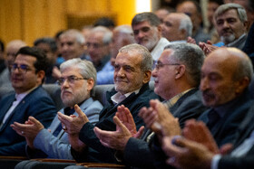 مسعود پزشکیان، رییس جمهور در 
همایش«نوآوری، خلاقیت و مهندسی در ۸ سال دفاع مقدس»