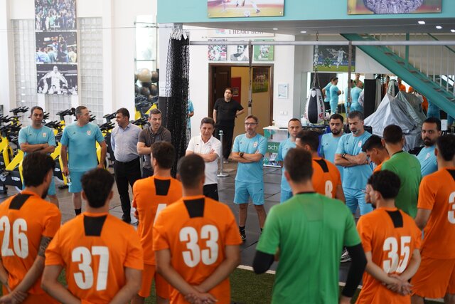 اردوی تازه تیم ملی فوتبال ایران برگزاری دیدار ایران - کره شمالی در تهران