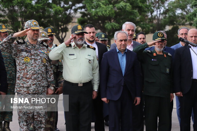 مراسم صبحگاه مشترک نیروهای‌ مسلح آذربایجان شرقی