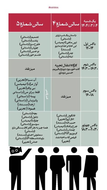 آغاز جشنواره فیلم کوتاه سایه