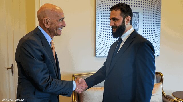 فرستاده آمریکا به سوریه با الجولانی دیدار کرد