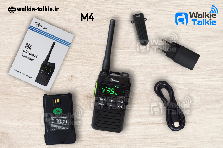 خرید و قیمت بیسیم واکی تاکی صفحه نمایش دار مقاوم