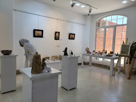برپایی نمایشگاه آثار سفالگری کودکان در کاشان