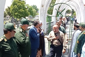کاروان عاشقان روح‌الله از آستارا عازم مرقد امام راحل شد