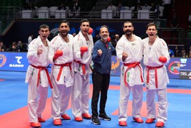 نایب قهرمانی کومیته تیمی مردان ایران در آسیا