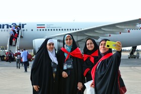 بدرقه دومین گروه از زائران حج ۱۴۰۴ - همدان
