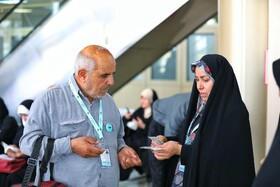 بدرقه دومین گروه از زائران حج ۱۴۰۴ - همدان
