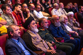 حضور حجت الاسلام اجاق نژاد تولیت مسجد مقدس جمکران در آیین نکوداشت استاد مسعود نجابتی - قم

