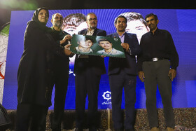 مراسم افتتاح فاز سوم تقاطع غیرهم‌سطح شهدای خلبان-کرمان
