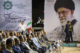 مراسم افتتاح فاز سوم تقاطع غیرهم‌سطح شهدای خلبان-کرمان